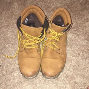 Steve Madden tan hiking boots size 11